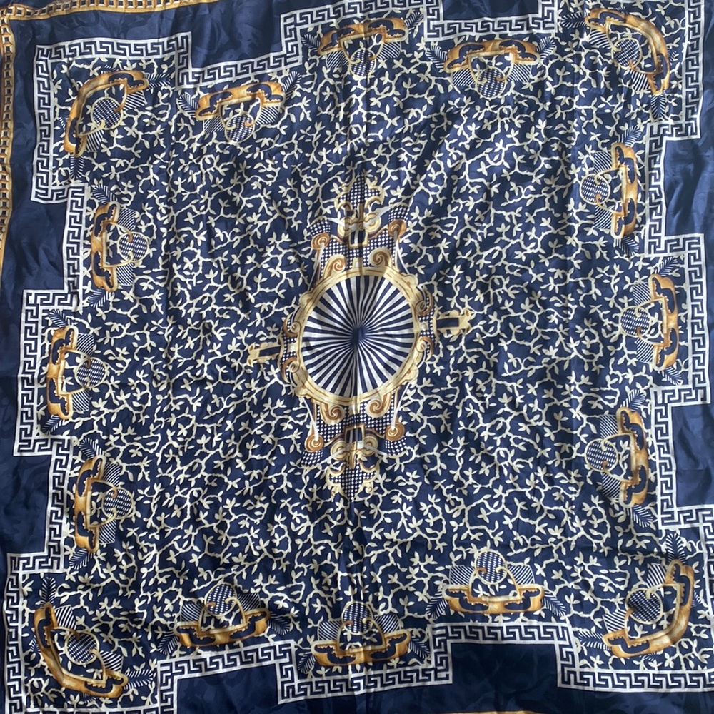 Massardi classic French silk scarf